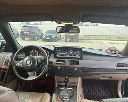 Чорний БМВ 5 Серія, об'ємом двигуна 3 л та пробігом 247 тис. км за 11500 $, фото 8 на Automoto.ua