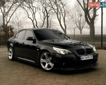 Черный БМВ 5 Серия, объемом двигателя 2.5 л и пробегом 220 тыс. км за 6750 $, фото 4 на Automoto.ua