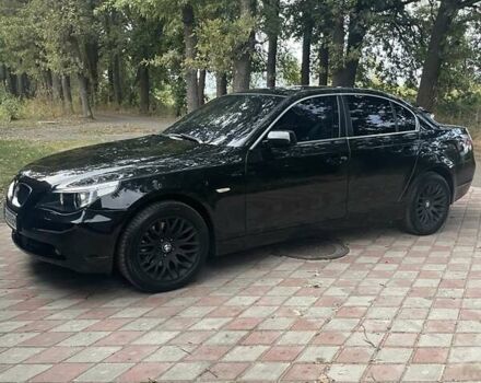 Черный БМВ 5 Серия, объемом двигателя 3 л и пробегом 360 тыс. км за 7500 $, фото 1 на Automoto.ua