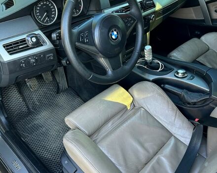 Черный БМВ 5 Серия, объемом двигателя 3 л и пробегом 320 тыс. км за 8000 $, фото 2 на Automoto.ua