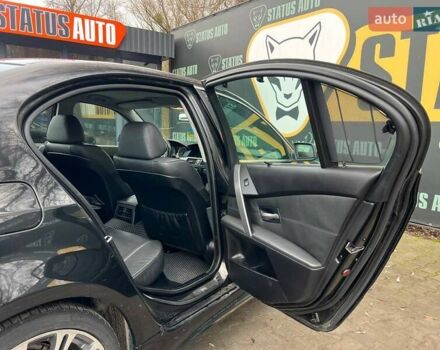 Чорний БМВ 5 Серія, об'ємом двигуна 3 л та пробігом 148 тис. км за 8100 $, фото 31 на Automoto.ua