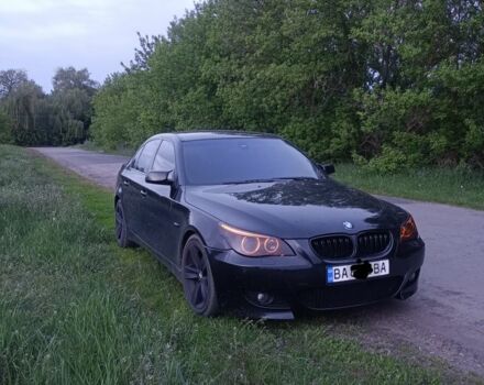 Черный БМВ 5 Серия, объемом двигателя 2.5 л и пробегом 208 тыс. км за 7900 $, фото 3 на Automoto.ua