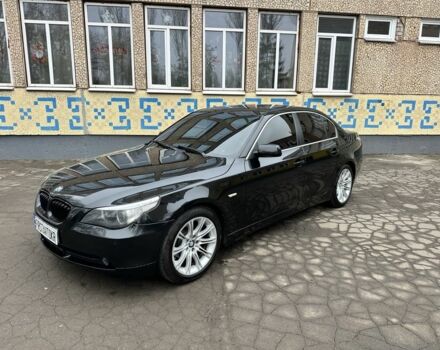 Черный БМВ 5 Серия, объемом двигателя 2.5 л и пробегом 252 тыс. км за 7800 $, фото 6 на Automoto.ua