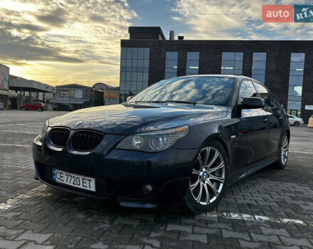 Черный БМВ 5 Серия, объемом двигателя 3 л и пробегом 450 тыс. км за 8900 $, фото 1 на Automoto.ua