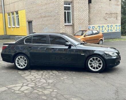 Черный БМВ 5 Серия, объемом двигателя 2.5 л и пробегом 252 тыс. км за 7800 $, фото 1 на Automoto.ua