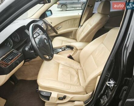 Черный БМВ 5 Серия, объемом двигателя 2.5 л и пробегом 196 тыс. км за 7700 $, фото 12 на Automoto.ua