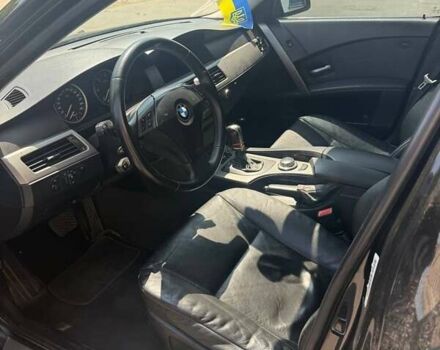 Черный БМВ 5 Серия, объемом двигателя 2.5 л и пробегом 335 тыс. км за 9200 $, фото 8 на Automoto.ua