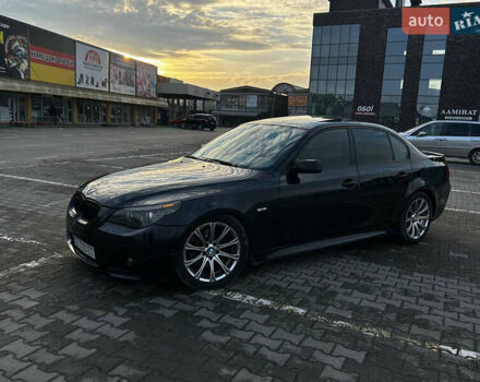 Черный БМВ 5 Серия, объемом двигателя 3 л и пробегом 450 тыс. км за 8900 $, фото 2 на Automoto.ua