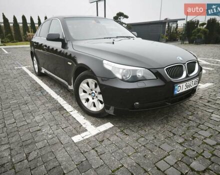 Черный БМВ 5 Серия, объемом двигателя 2.5 л и пробегом 196 тыс. км за 7700 $, фото 11 на Automoto.ua