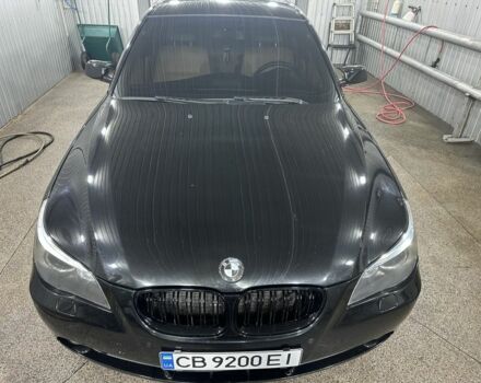 Черный БМВ 5 Серия, объемом двигателя 3 л и пробегом 389 тыс. км за 7800 $, фото 2 на Automoto.ua