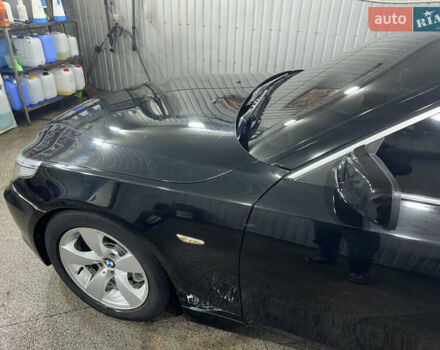 Черный БМВ 5 Серия, объемом двигателя 3 л и пробегом 389 тыс. км за 7800 $, фото 10 на Automoto.ua