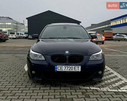 Черный БМВ 5 Серия, объемом двигателя 3 л и пробегом 450 тыс. км за 8900 $, фото 4 на Automoto.ua