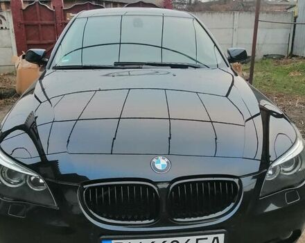 Черный БМВ 5 Серия, объемом двигателя 3 л и пробегом 220 тыс. км за 12000 $, фото 9 на Automoto.ua