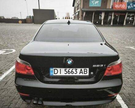 Черный БМВ 5 Серия, объемом двигателя 2.5 л и пробегом 196 тыс. км за 7700 $, фото 2 на Automoto.ua