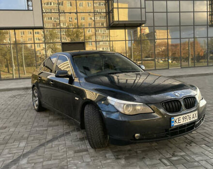 БМВ 5 Серия 2006 в Днепре (Днепропетровске) на Automoto.ua Черный БМВ 5 Серия, объемом двигателя 2.5 л и пробегом 430 тыс. км за 8300 $, фото 2 на Automoto.ua