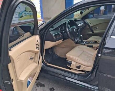 Черный БМВ 5 Серия, объемом двигателя 2.5 л и пробегом 288 тыс. км за 8000 $, фото 4 на Automoto.ua