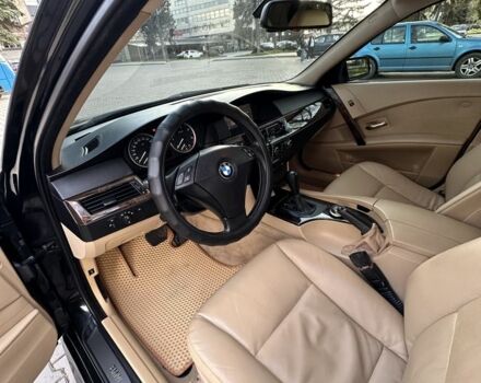 Черный БМВ 5 Серия, объемом двигателя 3 л и пробегом 277 тыс. км за 12800 $, фото 6 на Automoto.ua