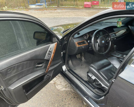 Черный БМВ 5 Серия, объемом двигателя 2.5 л и пробегом 408 тыс. км за 9300 $, фото 13 на Automoto.ua