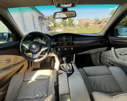 Черный БМВ 5 Серия, объемом двигателя 2.5 л и пробегом 295 тыс. км за 8400 $, фото 2 на Automoto.ua