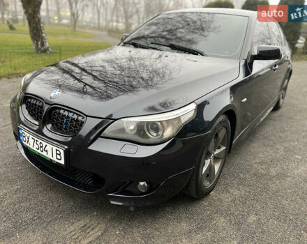 Черный БМВ 5 Серия, объемом двигателя 2.5 л и пробегом 334 тыс. км за 7900 $, фото 4 на Automoto.ua