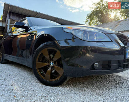 Черный БМВ 5 Серия, объемом двигателя 2.5 л и пробегом 482 тыс. км за 8500 $, фото 12 на Automoto.ua