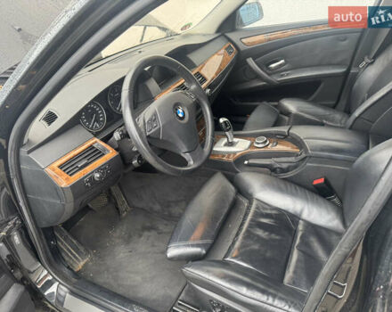 Черный БМВ 5 Серия, объемом двигателя 2.99 л и пробегом 226 тыс. км за 20500 $, фото 10 на Automoto.ua