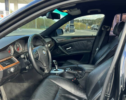 БМВ 5 Серия 2007 в Львове на Automoto.ua Черный БМВ 5 Серия, объемом двигателя 2.5 л и пробегом 256 тыс. км за 7300 $, фото 7 на Automoto.ua