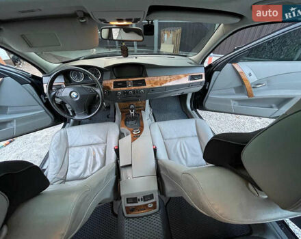Черный БМВ 5 Серия, объемом двигателя 2.5 л и пробегом 482 тыс. км за 8500 $, фото 6 на Automoto.ua