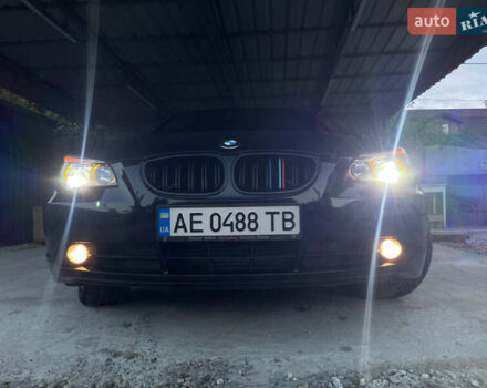 Черный БМВ 5 Серия, объемом двигателя 2.5 л и пробегом 482 тыс. км за 8500 $, фото 11 на Automoto.ua