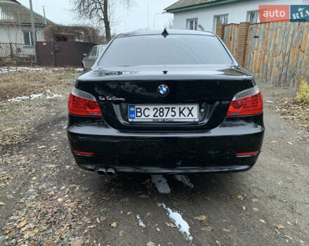 Чорний БМВ 5 Серія, об'ємом двигуна 3 л та пробігом 250 тис. км за 9300 $, фото 4 на Automoto.ua
