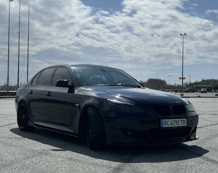 Чорний БМВ 5 Серія, об'ємом двигуна 3 л та пробігом 490 тис. км за 10500 $, фото 3 на Automoto.ua