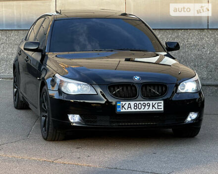 Черный БМВ 5 Серия, объемом двигателя 3 л и пробегом 284 тыс. км за 11500 $, фото 3 на Automoto.ua