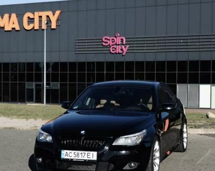 Чорний БМВ 5 Серія, об'ємом двигуна 3 л та пробігом 386 тис. км за 19500 $, фото 1 на Automoto.ua