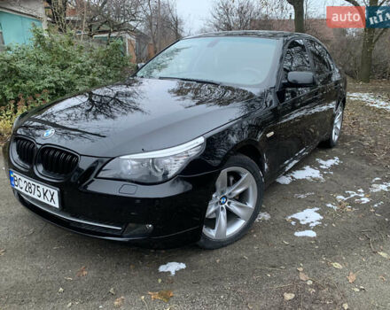 Чорний БМВ 5 Серія, об'ємом двигуна 3 л та пробігом 250 тис. км за 9300 $, фото 2 на Automoto.ua