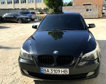 Черный БМВ 5 Серия, объемом двигателя 2.5 л и пробегом 300 тыс. км за 9500 $, фото 1 на Automoto.ua