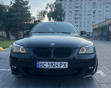 Черный БМВ 5 Серия, объемом двигателя 2 л и пробегом 341 тыс. км за 10700 $, фото 1 на Automoto.ua