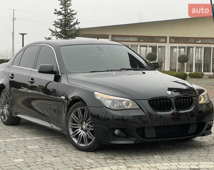Черный БМВ 5 Серия, объемом двигателя 2 л и пробегом 266 тыс. км за 9499 $, фото 2 на Automoto.ua
