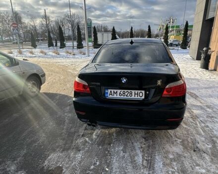 Черный БМВ 5 Серия, объемом двигателя 2.5 л и пробегом 267 тыс. км за 9500 $, фото 4 на Automoto.ua
