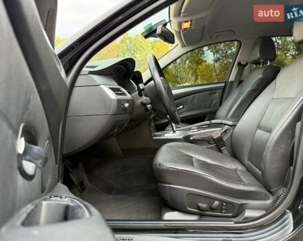 Черный БМВ 5 Серия, объемом двигателя 3 л и пробегом 295 тыс. км за 9500 $, фото 47 на Automoto.ua