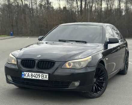 Черный БМВ 5 Серия, объемом двигателя 2.5 л и пробегом 230 тыс. км за 8500 $, фото 1 на Automoto.ua