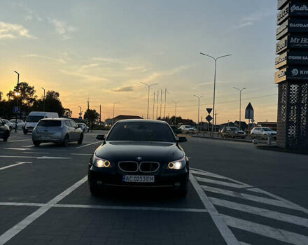 Черный БМВ 5 Серия, объемом двигателя 2 л и пробегом 383 тыс. км за 7400 $, фото 7 на Automoto.ua