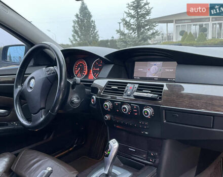 Черный БМВ 5 Серия, объемом двигателя 2 л и пробегом 266 тыс. км за 9499 $, фото 70 на Automoto.ua