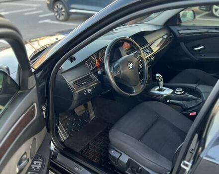 Черный БМВ 5 Серия, объемом двигателя 2 л и пробегом 383 тыс. км за 7400 $, фото 6 на Automoto.ua