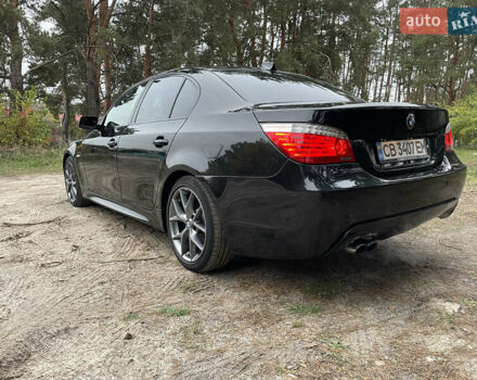 Черный БМВ 5 Серия, объемом двигателя 3 л и пробегом 350 тыс. км за 9800 $, фото 4 на Automoto.ua