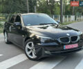 Чорний БМВ 5 Серія, об'ємом двигуна 2 л та пробігом 350 тис. км за 9500 $, фото 1 на Automoto.ua