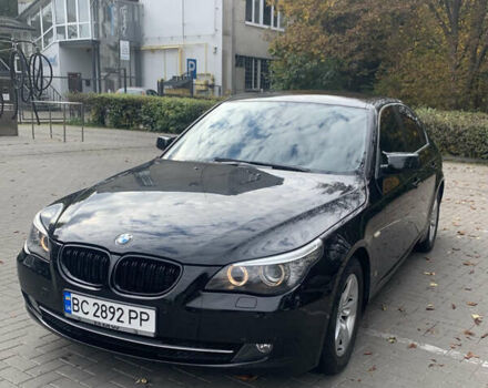 Черный БМВ 5 Серия, объемом двигателя 2 л и пробегом 254 тыс. км за 8000 $, фото 1 на Automoto.ua