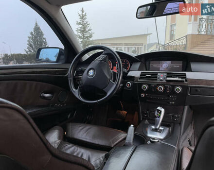 Черный БМВ 5 Серия, объемом двигателя 2 л и пробегом 266 тыс. км за 9499 $, фото 60 на Automoto.ua