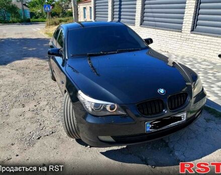 Черный БМВ 5 Серия, объемом двигателя 2.5 л и пробегом 300 тыс. км за 9500 $, фото 3 на Automoto.ua