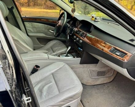 Черный БМВ 5 Серия, объемом двигателя 3 л и пробегом 288 тыс. км за 8600 $, фото 11 на Automoto.ua