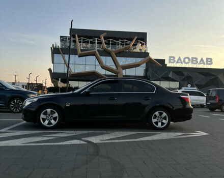 Черный БМВ 5 Серия, объемом двигателя 2 л и пробегом 383 тыс. км за 7400 $, фото 1 на Automoto.ua